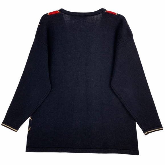 Vintage Argyle Cardigan Sweater by Robert Scott Ltd. - Picture 6 of 9